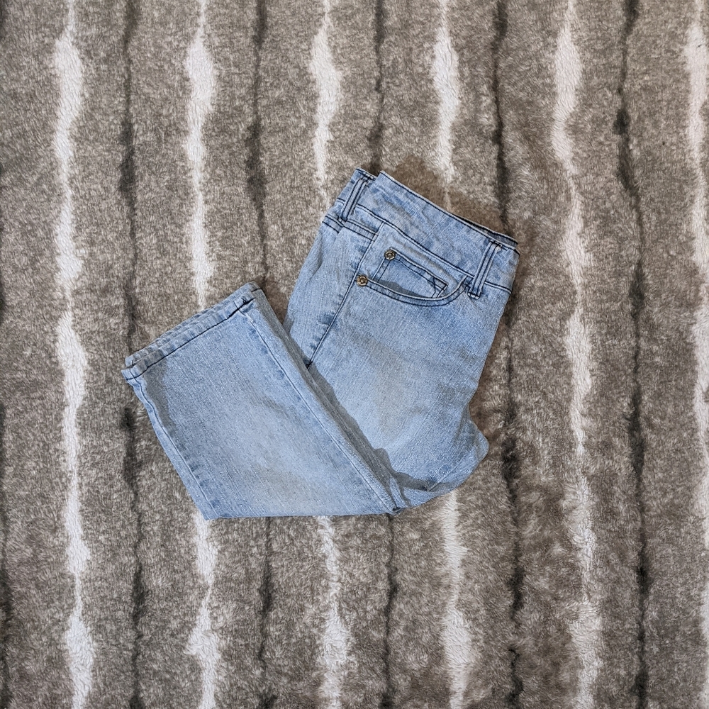 HIGHWAY JEANS Denim Capri Pants